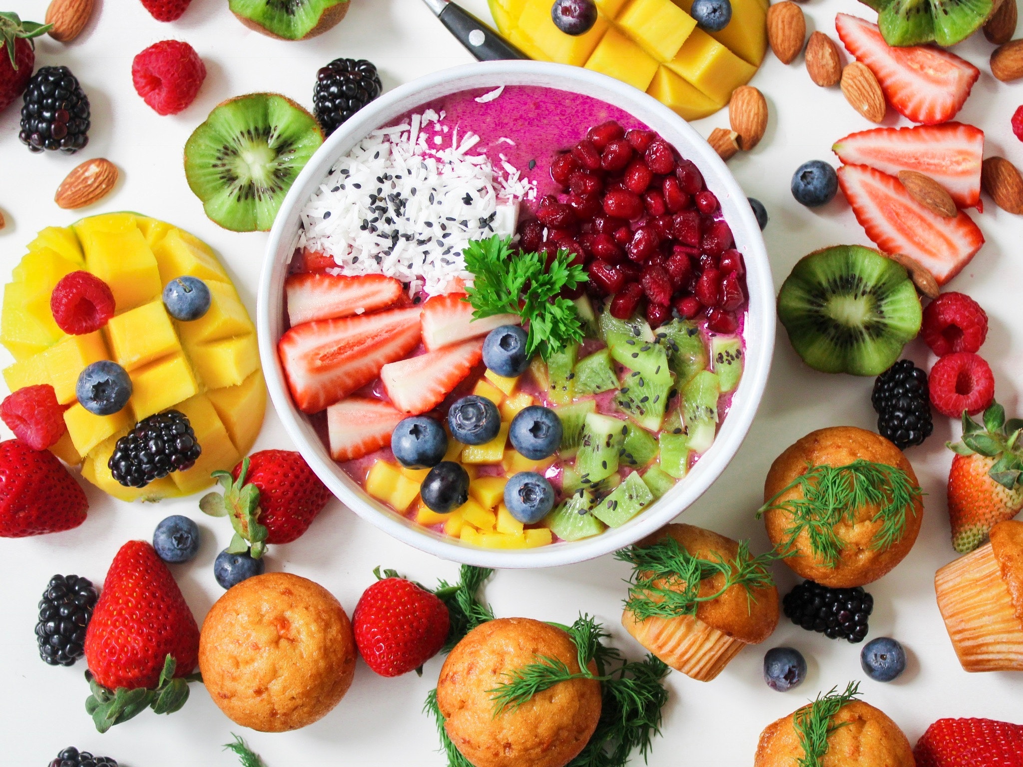 Colorful food